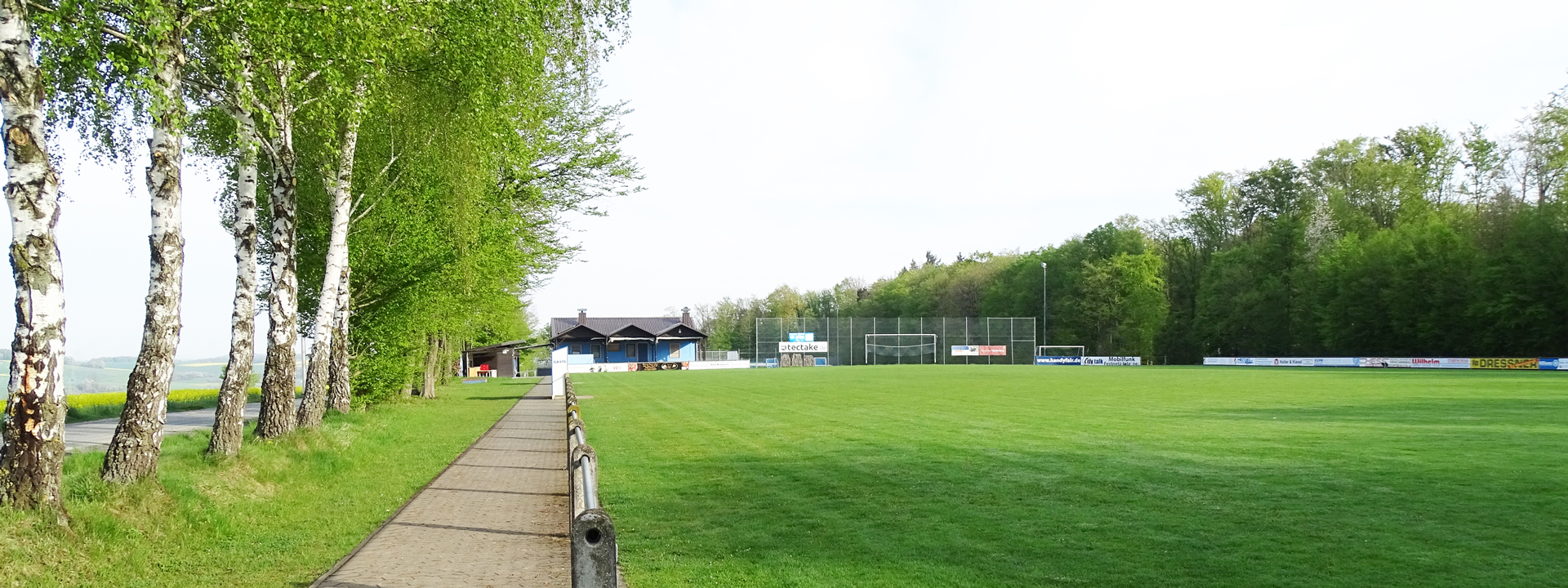 Fußballplatz des SV Waldbrunn